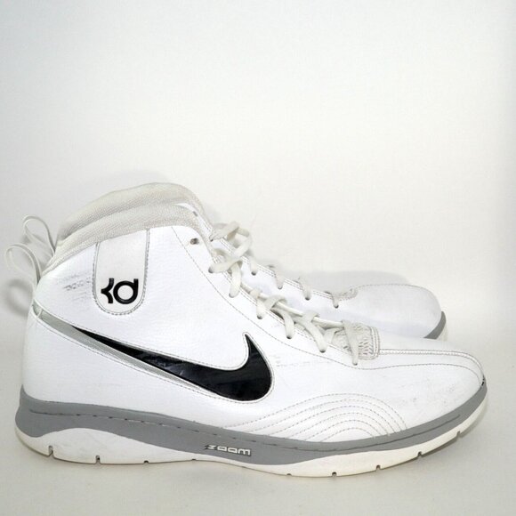 2009 Nike KD 1 White Black OG Kevin Durant Sneaker Mens US 13 344472-103 - Picture 7 of 14